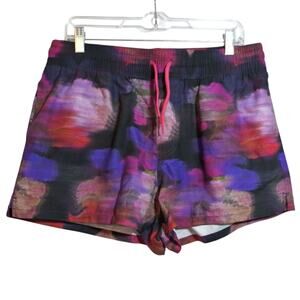 ASOS Black Multi Color Men's Short Swim Shorts Size L